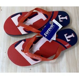 Texas Rangers MLB Baseball Flip Flops Team Logo NWT‎ Various Sizes Unisex